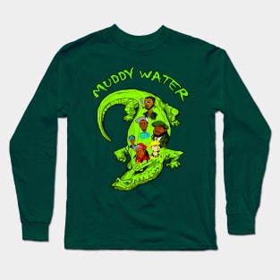 Muddy water Alligator logo tee Long Sleeve T-Shirt